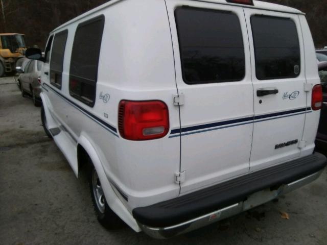 2B6HB11Y3XK555450 - 1999 DODGE RAM VAN B1 WHITE photo 3