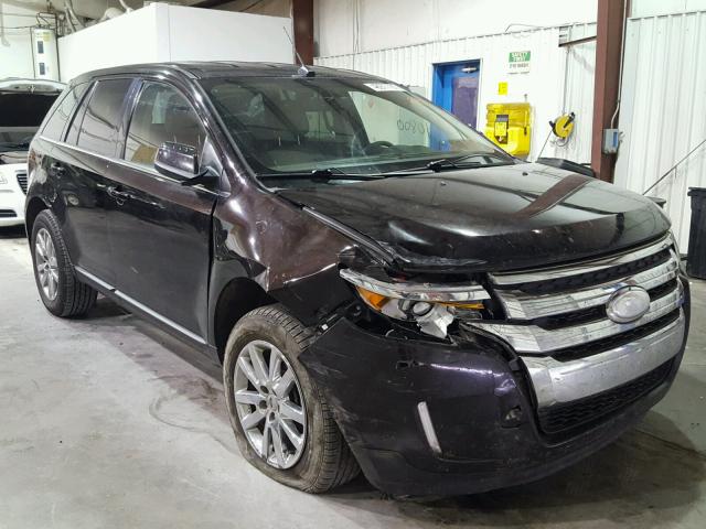 2FMDK3KC8DBA31811 - 2013 FORD EDGE LIMIT BLACK photo 1