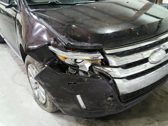 2FMDK3KC8DBA31811 - 2013 FORD EDGE LIMIT BLACK photo 9