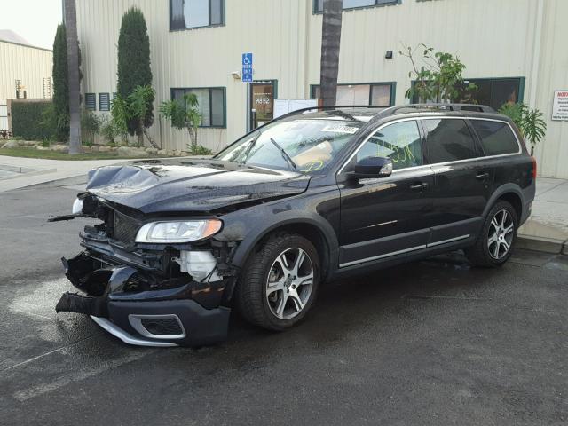 YV4902BZ7D1169279 - 2013 VOLVO XC70 T6 BLACK photo 2