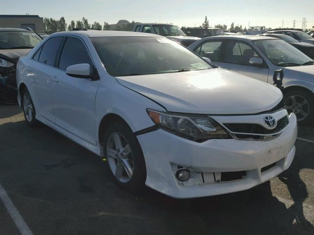 4T1BF1FK7CU118772 - 2012 TOYOTA CAMRY BASE WHITE photo 1