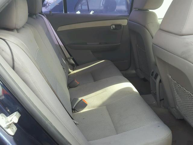 1G1ZC5E18BF178163 - 2011 CHEVROLET MALIBU 1LT 黑色 照片 6