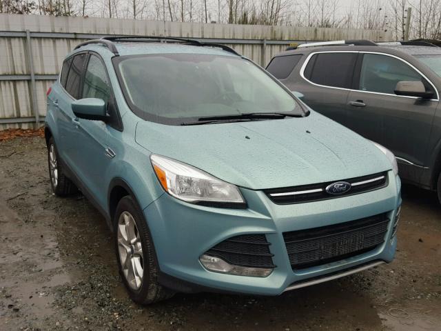 1FMCU9G9XDUB70953 - 2013 FORD ESCAPE SE TURQUOISE photo 1