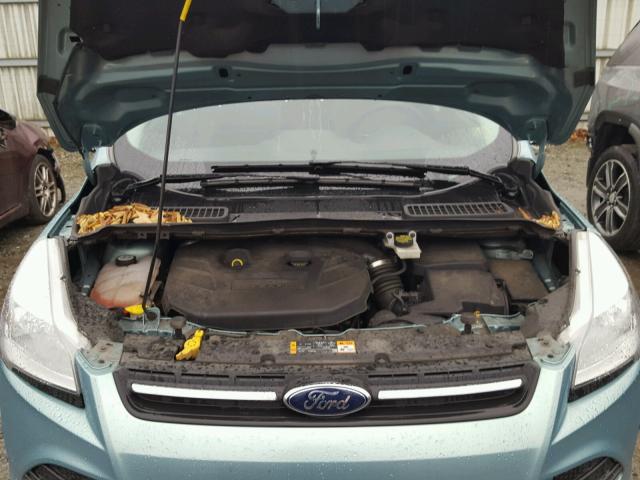 1FMCU9G9XDUB70953 - 2013 FORD ESCAPE SE 青绿色 照片 7