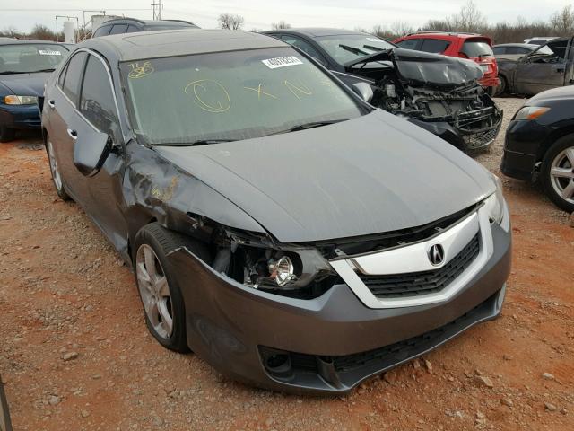 JH4CU2F68AC034033 - 2010 ACURA TSX GRAY photo 1