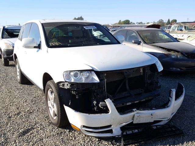 WVGZG77L05D029358 - 2005 VOLKSWAGEN TOUAREG 3. WHITE photo 1