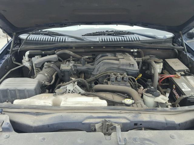 1FMEU63E36ZA28198 - 2006 FORD EXPLORER X BLUE photo 7