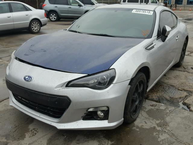 JF1ZCAC17D2613841 - 2013 SUBARU BRZ 2.0 LI SILVER photo 2