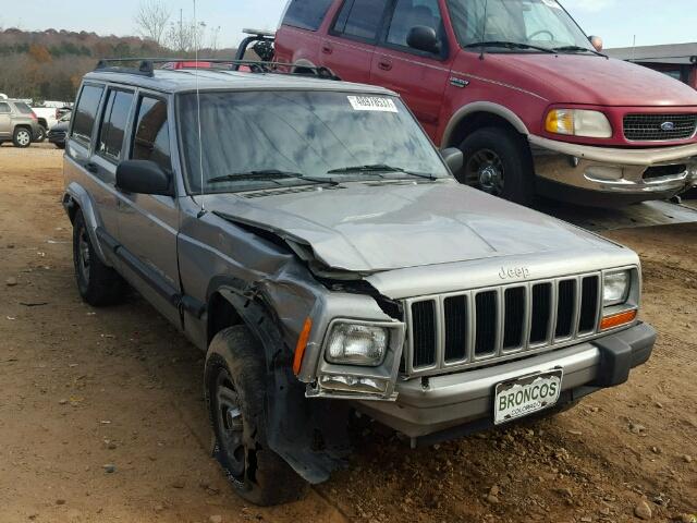 1J4FT48S21L602875 - 2001 JEEP CHEROKEE S SILVER photo 1