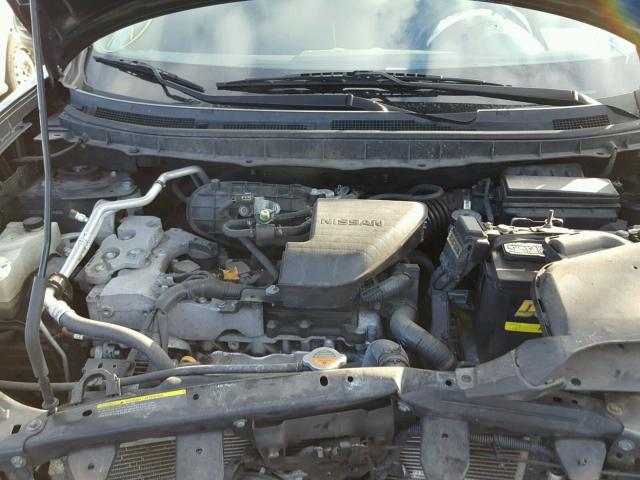 JN8AS58V49W433153 - 2009 NISSAN ROGUE S BLACK photo 7