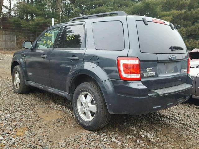 1FMCU93168KD39626 - 2008 FORD ESCAPE XLT BLUE photo 3