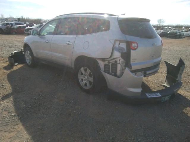 1GNKVGEDXCJ237289 - 2012 CHEVROLET TRAVERSE L SILVER photo 3