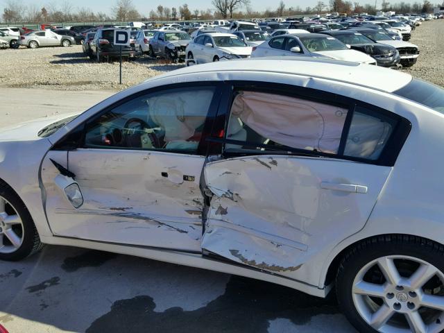 1N4BA41E24C837902 - 2004 NISSAN MAXIMA SE WHITE photo 10