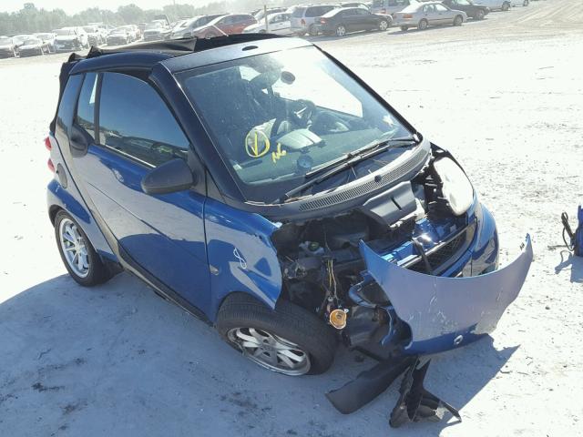 WMEEK31X18K125720 - 2008 SMART FORTWO PAS 蓝色 照片 1