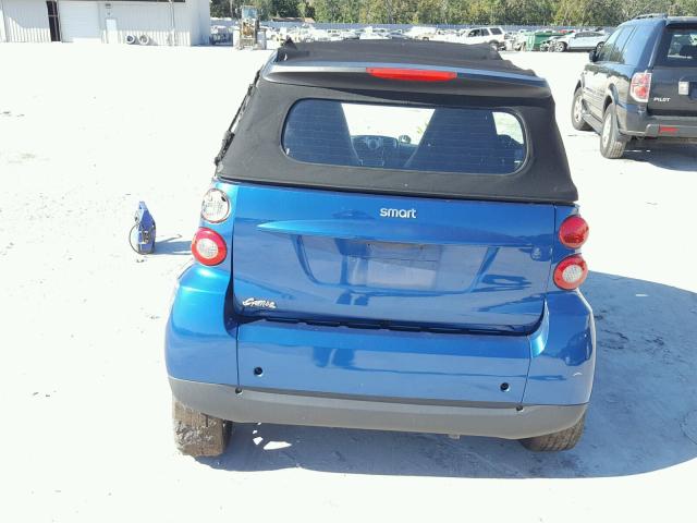 WMEEK31X18K125720 - 2008 SMART FORTWO PAS 蓝色 照片 10