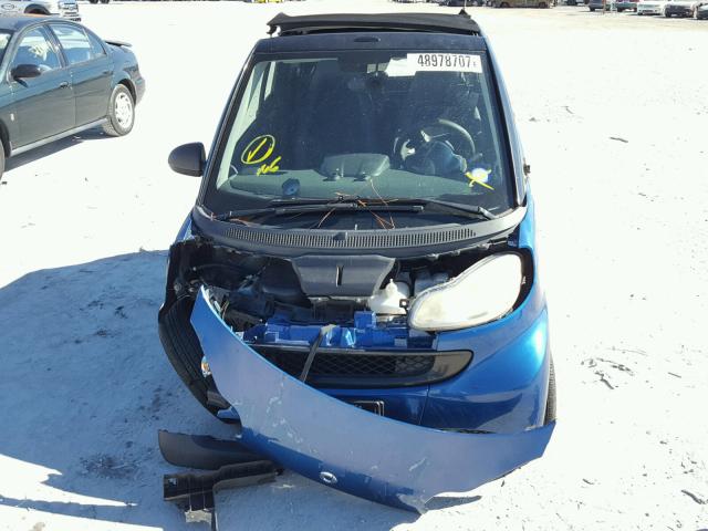 WMEEK31X18K125720 - 2008 SMART FORTWO PAS 蓝色 照片 6