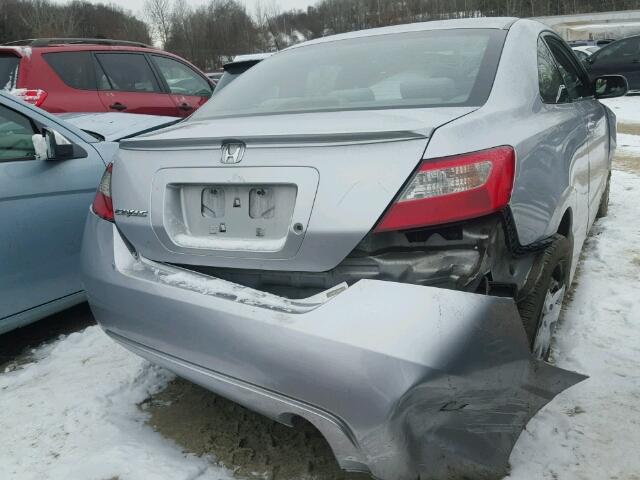 2HGFG1B63AH536565 - 2010 HONDA CIVIC LX SILVER photo 4