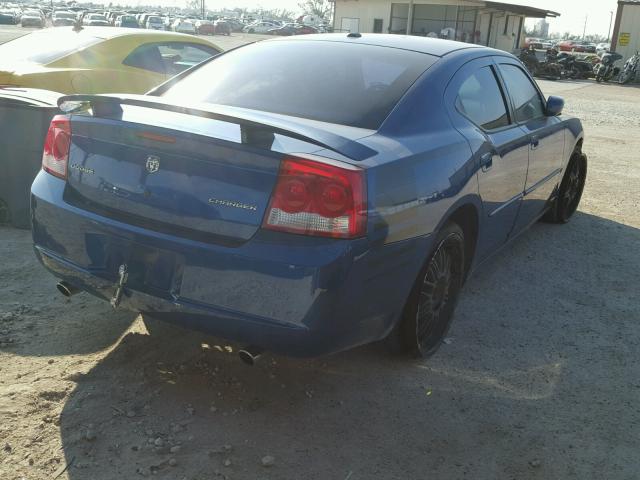 2B3CA9CV9AH316064 - 2010 DODGE CHARGER RA BLUE photo 4