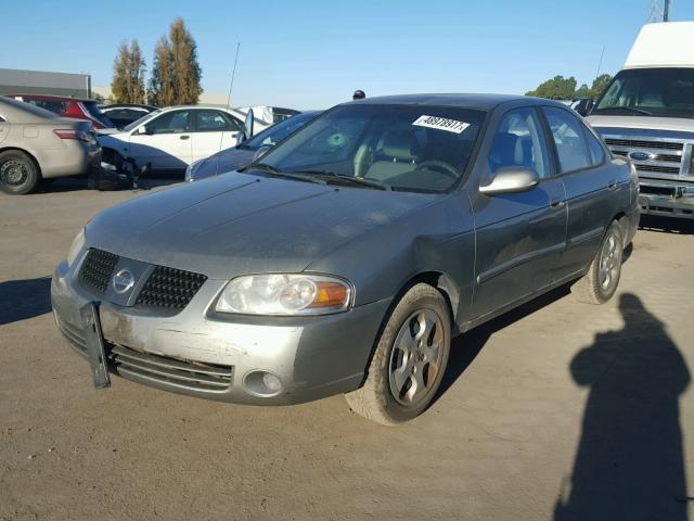 3N1CB51D14L883124 - 2004 NISSAN SENTRA 1.8 SILVER photo 2