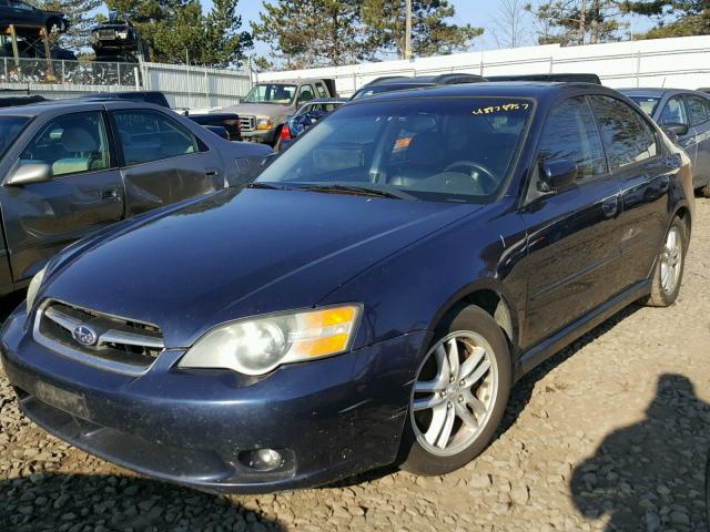 4S3BL626457224939 - 2005 SUBARU LEGACY 2.5 BLUE photo 2