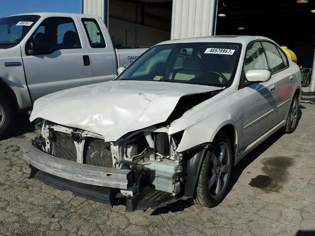 4S3BL616797214459 - 2009 SUBARU LEGACY 2.5 WHITE photo 2