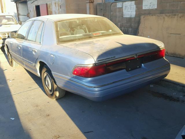 2MELM74W4VX698984 - 1997 MERCURY GRAND MARQ BLUE photo 3