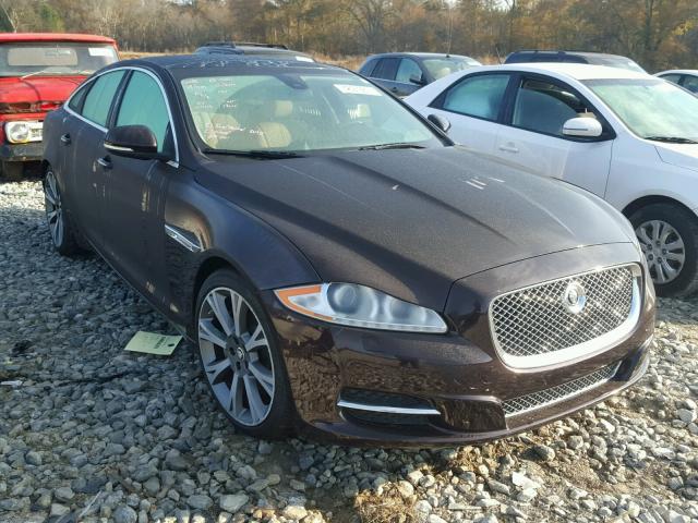 SAJWA1CB8BLV08990 - 2011 JAGUAR XJ MAROON photo 1