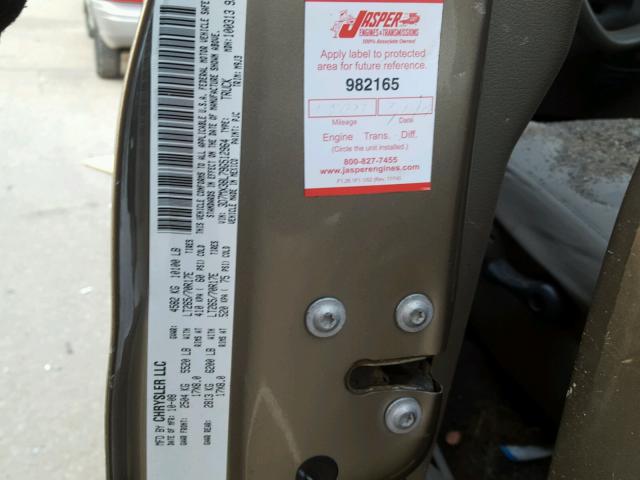 3D7MX38L79G512964 - 2009 DODGE RAM 3500 GRAY photo 10