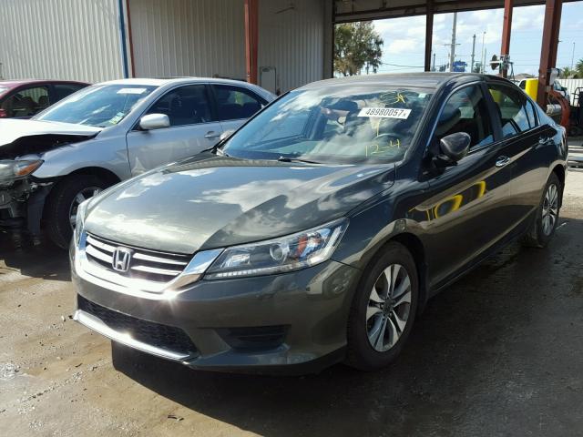 1HGCR2F37DA216803 - 2013 HONDA ACCORD LX CHARCOAL photo 2