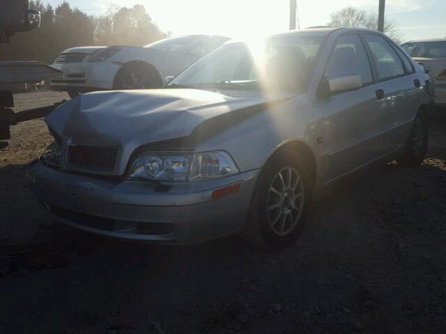 YV1VS29593F923972 - 2003 VOLVO S40 1.9T SILVER photo 2