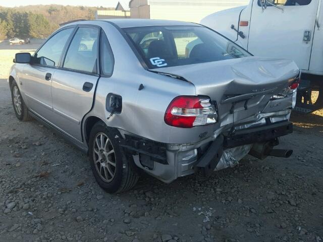 YV1VS29593F923972 - 2003 VOLVO S40 1.9T SILVER photo 3