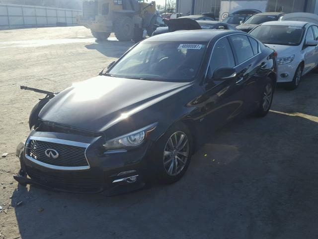 JN1CV7APXHM642039 - 2017 INFINITI Q50 BASE Negro foto 2