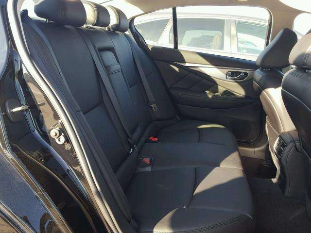 JN1CV7APXHM642039 - 2017 INFINITI Q50 BASE Negro foto 6