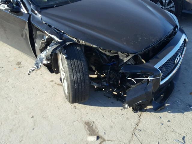 JN1CV7APXHM642039 - 2017 INFINITI Q50 BASE Negro foto 9