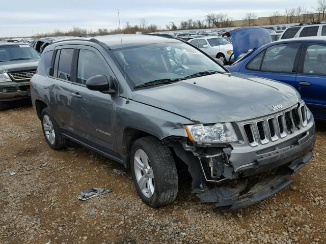 1C4NJCBA1CD530470 - 2012 JEEP COMPASS SP GRAY photo 1