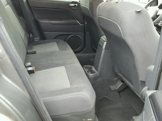 1C4NJCBA1CD530470 - 2012 JEEP COMPASS SP GRAY photo 6