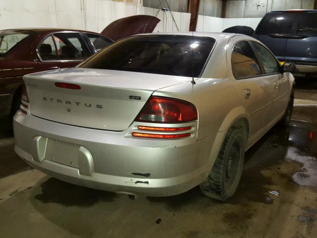 1B3EL46XX6N116912 - 2006 DODGE STRATUS SX SILVER photo 4