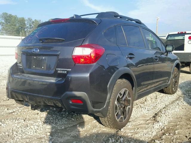 JF2GPADC9G8267493 - 2016 SUBARU CROSSTREK BLACK photo 4