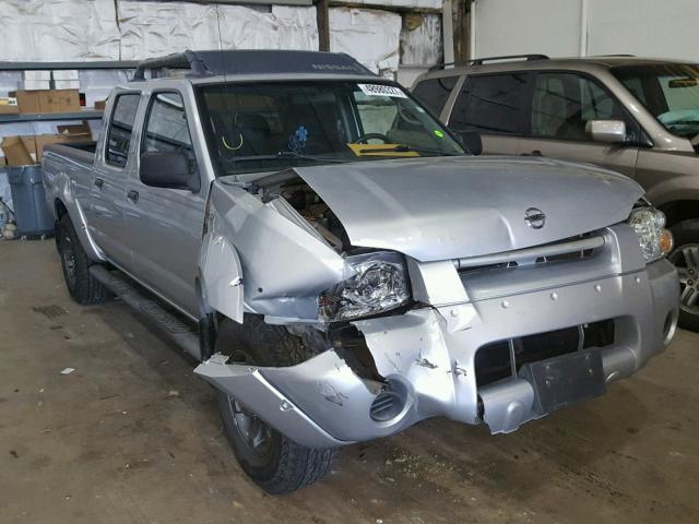 1N6ED29X54C458141 - 2004 NISSAN FRONTIER C SILVER photo 1