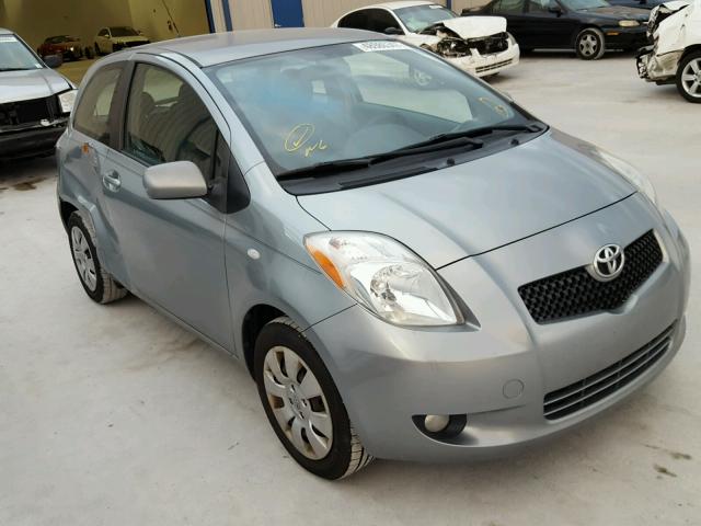 JTDJT923175124539 - 2007 TOYOTA YARIS GRAY photo 1