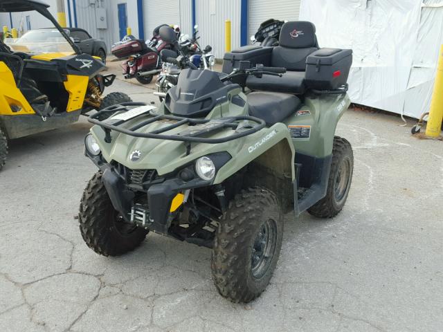 3JBLGAR21GJ001091 - 2016 CAN-AM OUTLANDER GREEN photo 2