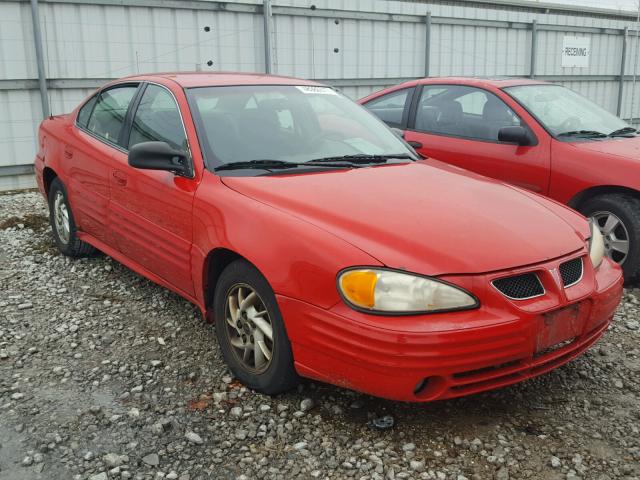 1G2NF52E81M579392 - 2001 PONTIAC GRAND AM S RED photo 1