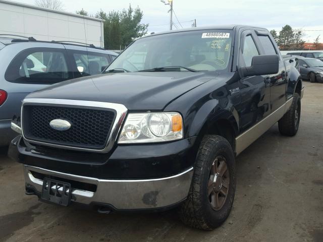 1FTPW04537KD38221 - 2007 FORD F150 SUPER BLACK photo 2