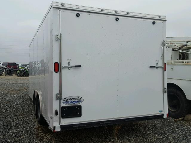 5NHUNSV26JU119154 - 2018 UTILITY TRAILER WHITE photo 3