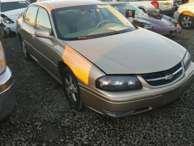 2G1WH52K659228007 - 2005 CHEVROLET IMPALA LS TAN photo 1