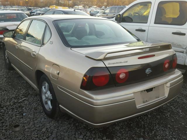 2G1WH52K659228007 - 2005 CHEVROLET IMPALA LS TAN photo 3