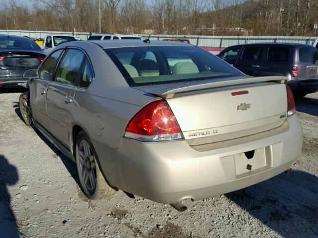 2G1WB5E33C1179222 - 2012 CHEVROLET IMPALA LT TAN photo 3