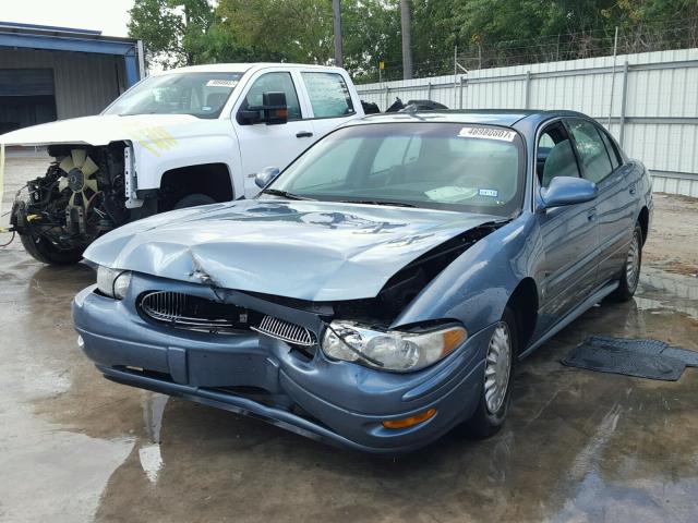 1G4HP54K814267920 - 2001 BUICK LESABRE CU BLUE photo 2