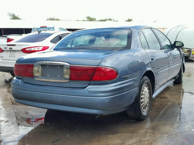 1G4HP54K814267920 - 2001 BUICK LESABRE CU BLUE photo 4