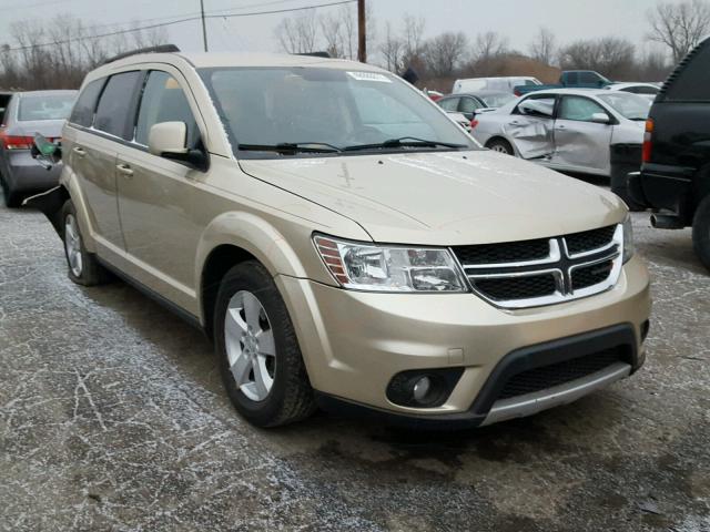 3D4PH1FG1BT565366 - 2011 DODGE JOURNEY MA GOLD photo 1